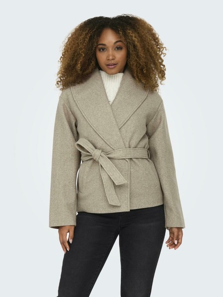 ONLY Beigefarbene Damen-Kurzjacke ONLY Augusta