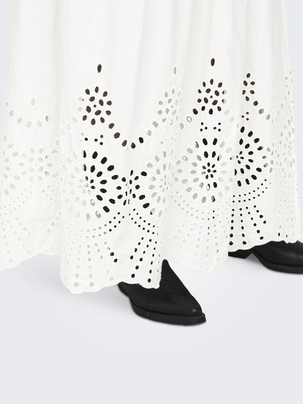 ONLY Weißer Damen-Maxirock ONLY Roxanne