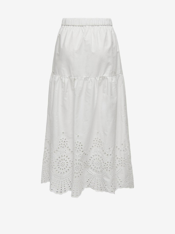 ONLY Weißer Damen-Maxirock ONLY Roxanne