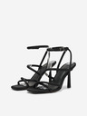 ONLY Schwarze Damen-Sandalen mit Absatz ONLY Amina-1