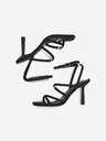 ONLY Schwarze Damen-Sandalen mit Absatz ONLY Amina-1