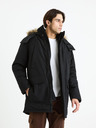 Celio Schwarze Herren-Winterjacke Celio Fuchunlon
