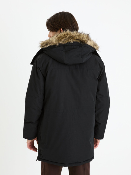 Celio Schwarze Herren-Winterjacke Celio Fuchunlon