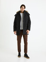 Celio Schwarze Herren-Winterjacke Celio Fuchunlon