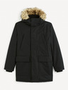 Celio Schwarze Herren-Winterjacke Celio Fuchunlon