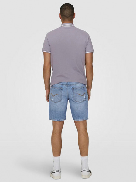 ONLY & SONS Hellblaue Herrenshorts aus Denim ONLY & SONS Edge