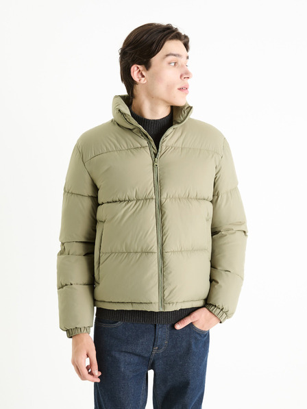 Celio Beige Herren-Wintersteppjacke Celio Fuparigi