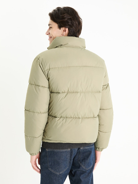 Celio Beige Herren-Wintersteppjacke Celio Fuparigi