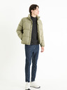 Celio Beige Herren-Wintersteppjacke Celio Fuparigi