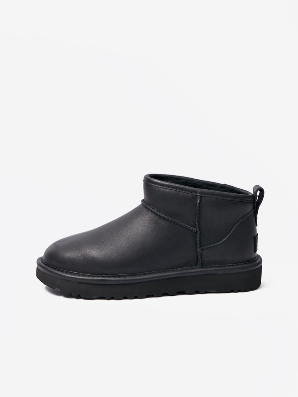 UGG Schwarze Damen Ankle Boots UGG Classic Ultra Mini Boot