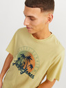 Jack & Jones Jack & Jones Sommer-T-Shirt für Herren in Gelb