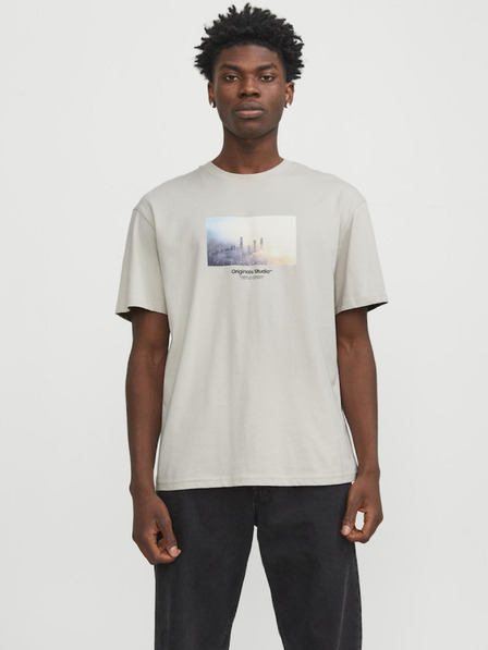 Jack & Jones Jack & Jones Vesterbro Beige Herrenhemd