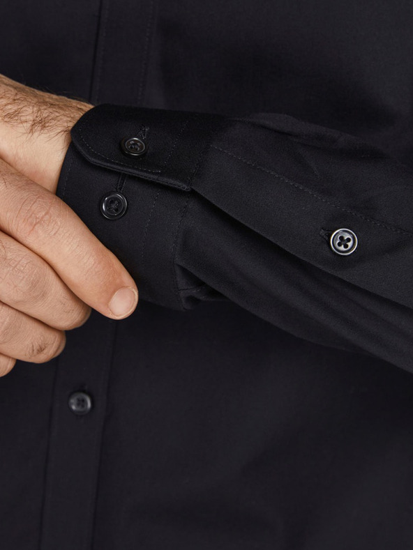 Jack & Jones Schwarzes Herren Jack & Jones Lacardiff Hemd