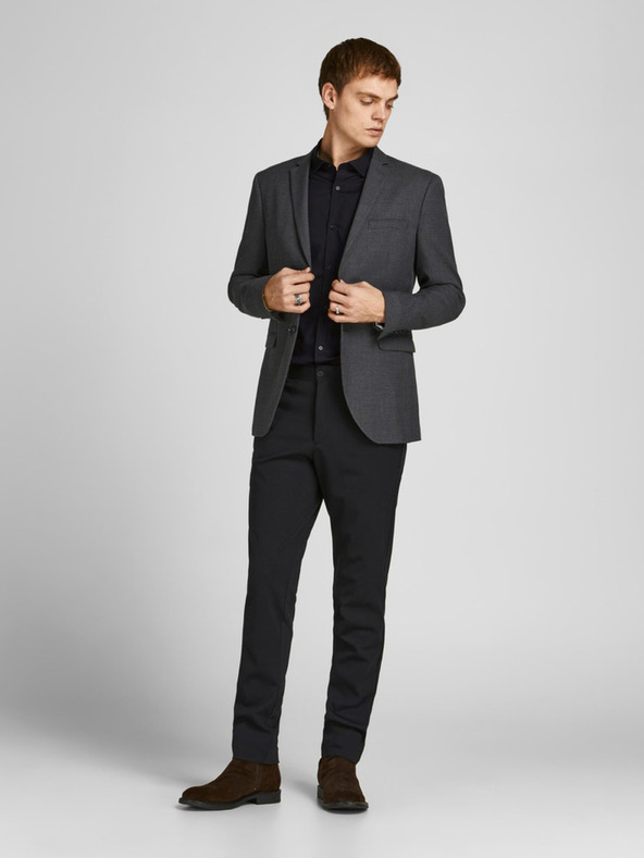 Jack & Jones Schwarzes Herren Jack & Jones Lacardiff Hemd