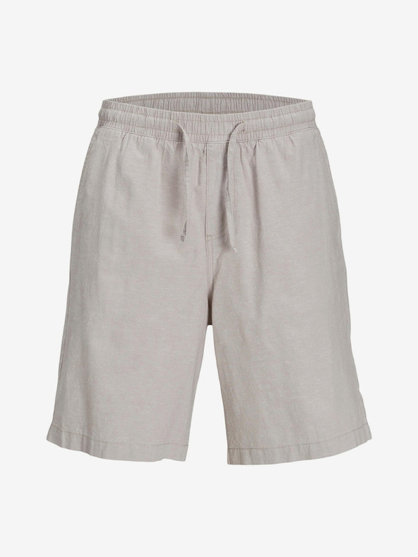 Jack & Jones Beige Herren Chino-Shorts aus Leinen Jack & Jones Karl