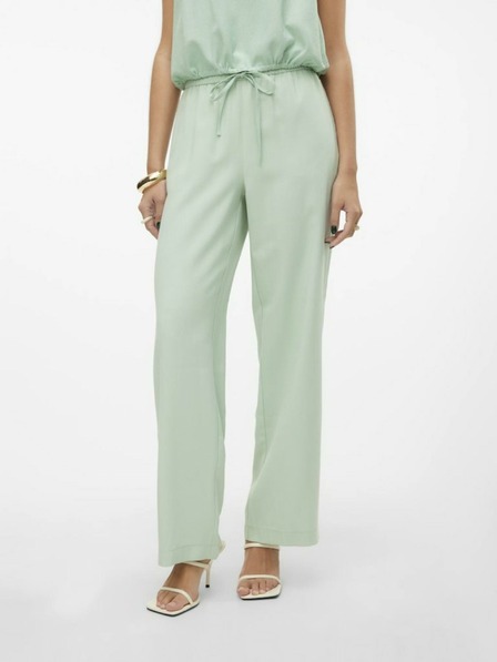 Vero Moda Hellgrüne Damen-Weitbeinhose von VERO MODA Carmen