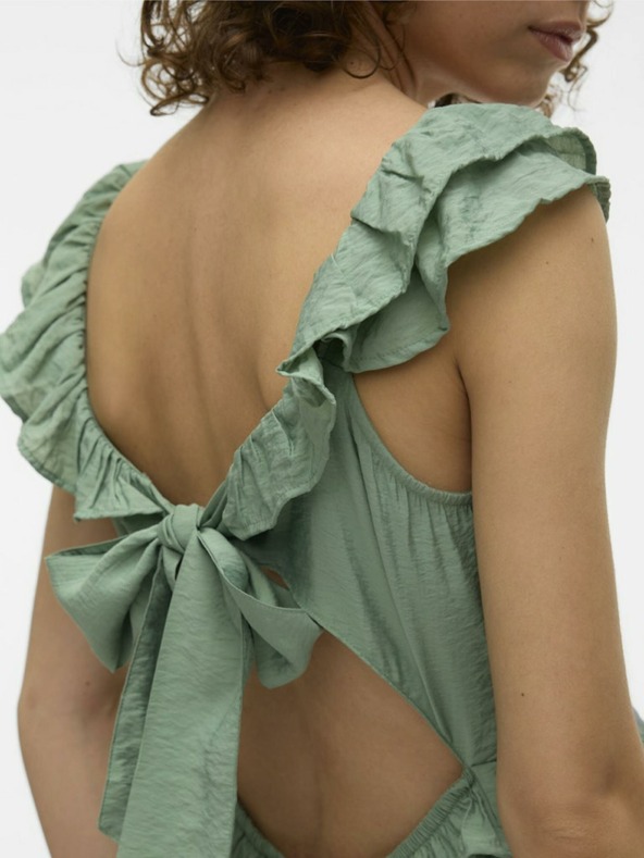 Vero Moda Dunkelgrünes Maxikleid für Damen Vero Moda Josie