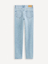 Celio Hellblaue Herrenjeans mit gerader Passform Celio Foloose