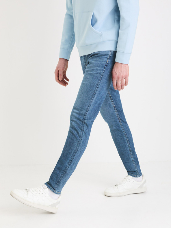 Celio Blaue Skinny Fit Jeans Celio Foskinny