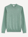 Celio Grüner Herren-Basic-Pullover Celio Decoton