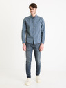 Celio Blaues Herrenhemd Celio Gepik