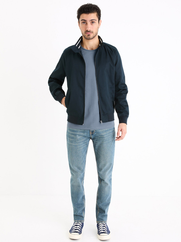 Celio Dunkelblauer Herrenbomber Celio Gubavlna