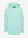 Sam 73 Türkisfarbenes Mädchen-Sweatshirt SAM 73 Peppa