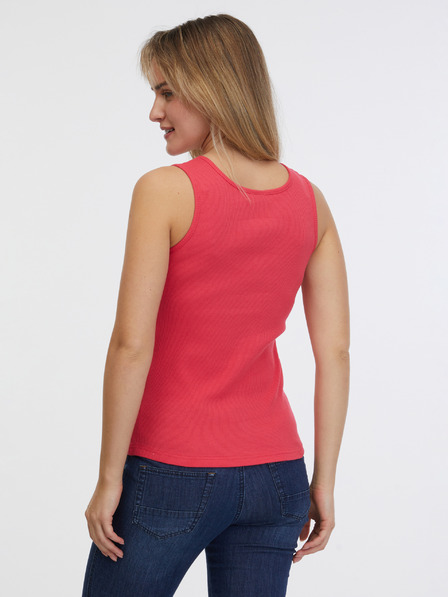 Sam 73 Korallfarbenes Damen-Tank-Top SAM 73 Manuela