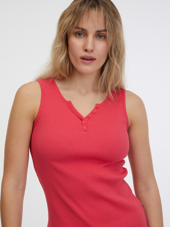Sam 73 Korallfarbenes Damen-Tank-Top SAM 73 Manuela