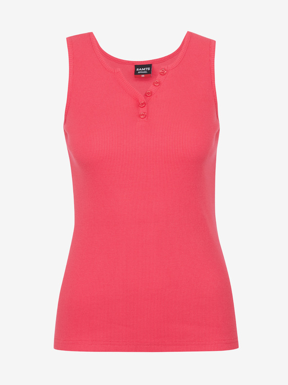 Sam 73 Korallfarbenes Damen-Tank-Top SAM 73 Manuela
