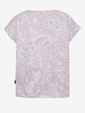 Sam 73 Hellviolettes gemustertes Damen-T-Shirt SAM 73 Margarita