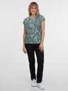 Sam 73 Grünes gemustertes Damen-T-Shirt SAM 73 Margarita