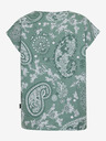Sam 73 Grünes gemustertes Damen-T-Shirt SAM 73 Margarita
