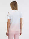 Sam 73 Rosa und weißes Damen-T-Shirt SAM 73 Dolores