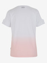 Sam 73 Rosa und weißes Damen-T-Shirt SAM 73 Dolores