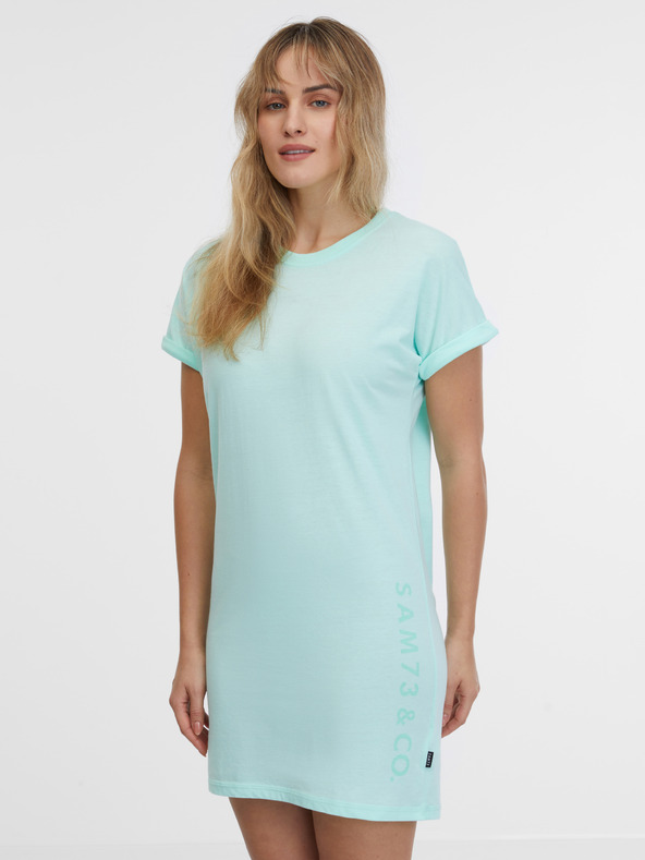 Sam 73 Türkisfarbenes Damenkleid SAM 73 Dalia