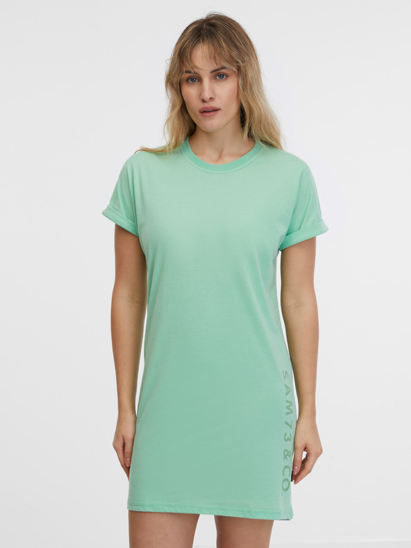 Sam 73 Hellgrünes Damenkleid SAM 73 Dalia