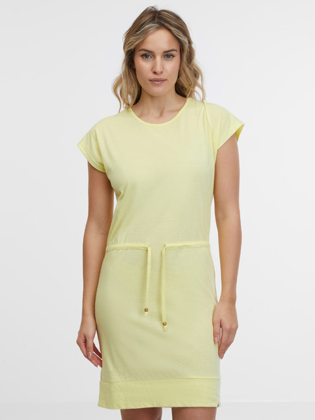 Sam 73 Hellgelbes Damenkleid SAM 73 Esperanza