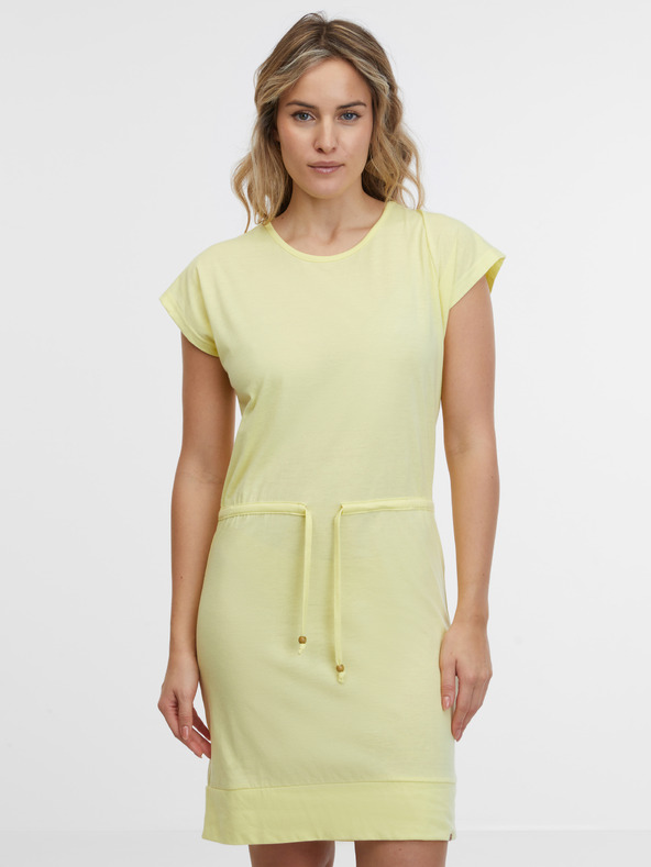 Sam 73 Hellgelbes Damenkleid SAM 73 Esperanza