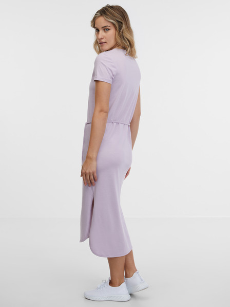 Sam 73 Hellviolettes Damen Midikleid SAM 73 Estela