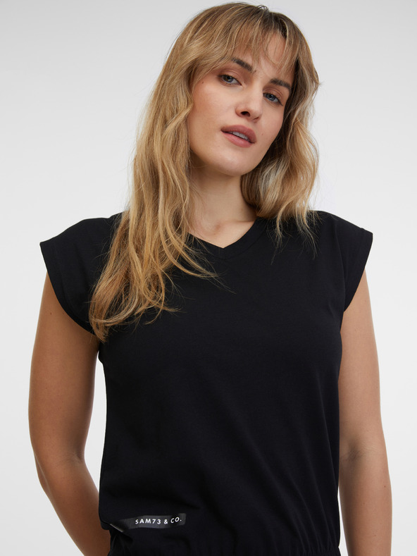 Sam 73 Schwarzes Damenkleid SAM 73 Eugenia