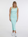 Sam 73 Türkisfarbenes Basic Maxikleid für Damen SAM 73 Rita