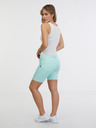 Sam 73 Türkisfarbene Damen-Shorts SAM 73 Frida