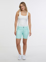 Sam 73 Türkisfarbene Damen-Shorts SAM 73 Frida