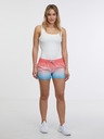 Sam 73 Blaue und rosa Damenshorts SAM 73 Azalea