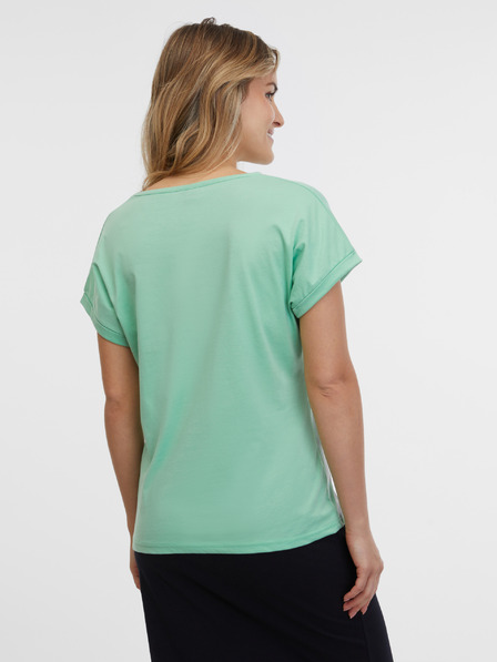 Sam 73 Hellgrünes Damen-T-Shirt SAM 73 Cristina