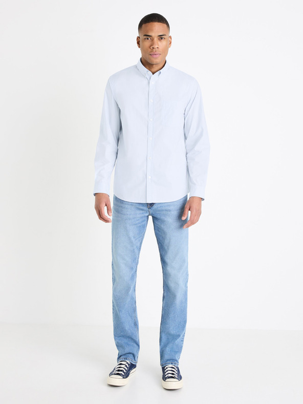 Celio Hellblaues Herrenhemd Celio Gaopur
