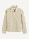 Celio Beige Herren Jeansjacke Celio Gudean