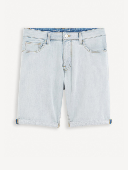 Celio Hellblau Herren Denim Shorts Celio Boknitbm
