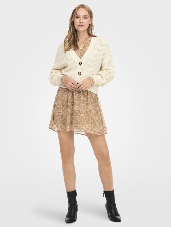 Jacqueline de Yong JDY Justy Creme Damen Strickjacke